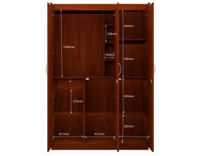 Estilo 3 Door Wardrobe
