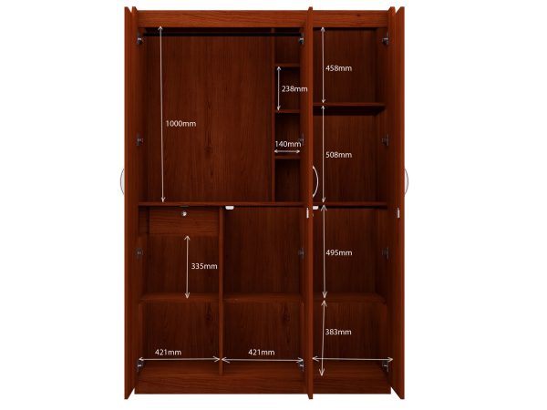 Estilo 3 Door Wardrobe