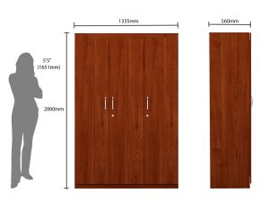 Estilo 3 Door Wardrobe