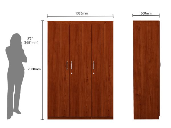 Estilo 3 Door Wardrobe
