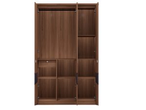 Yoop 3 Door Wardrobe With Mirror