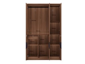 Yoop 3 Door Wardrobe With Mirror