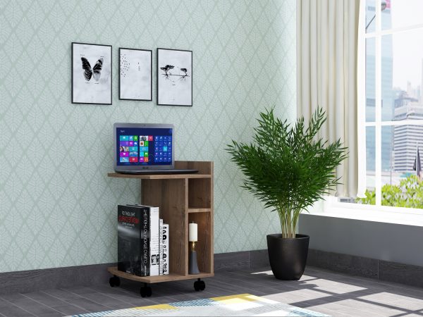 Mobile laptop trolley